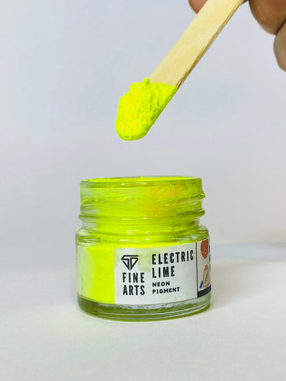 Electric Lime Neon Pigment