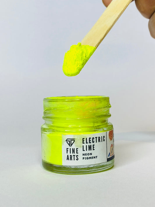Electric Lime Neon Pigment