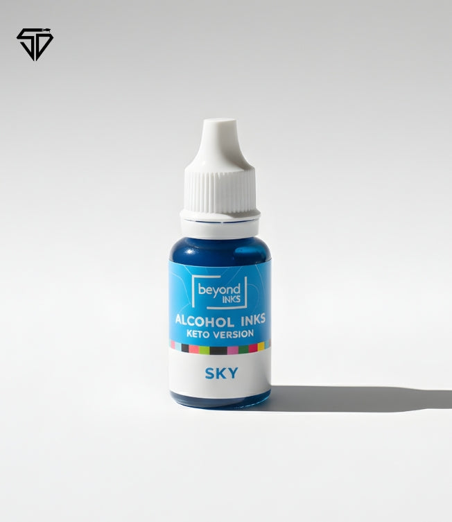 Sky Alcohol Ink - 20ml | Vibrant Liquid Ink for Resin & Fluid Art