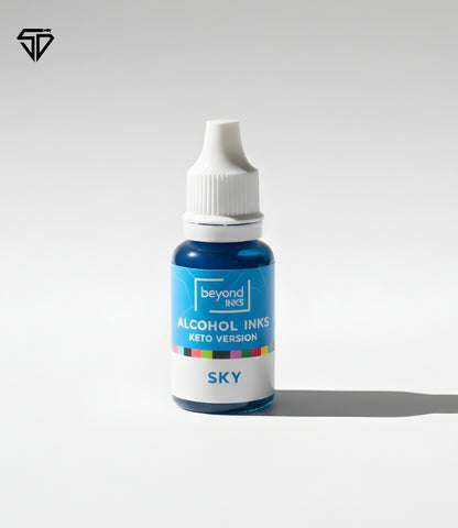 Sky Alcohol Ink - 20ml | Vibrant Liquid Ink for Resin & Fluid Art