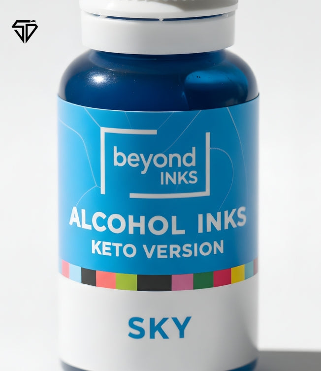 Sky Alcohol Ink - 20ml | Vibrant Liquid Ink for Resin & Fluid Art