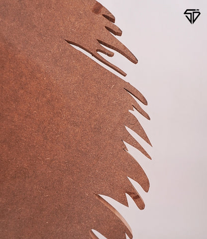 24" Circular MDF Landscape Base