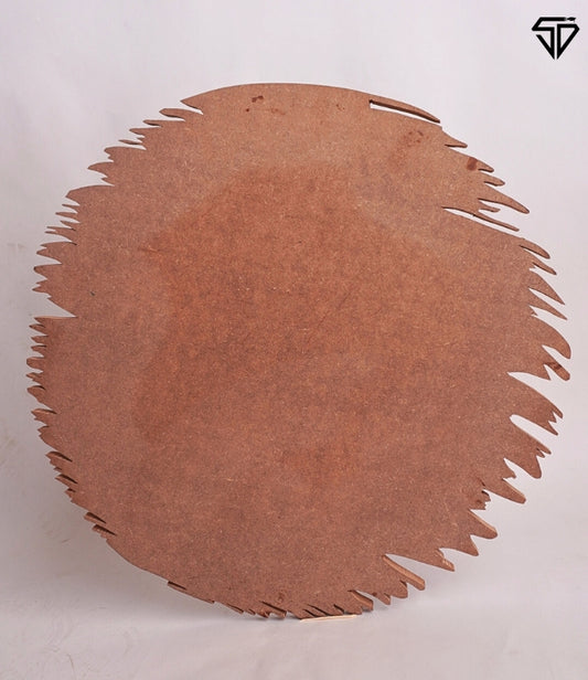 24" Circular MDF Landscape Base