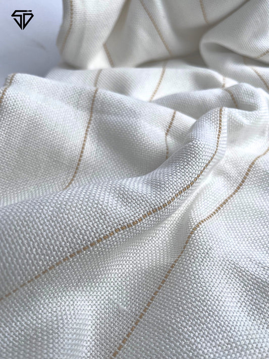 Tufting Fabric with Yellow Line (4.5ft × 4.5ft)