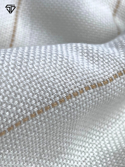 Tufting Fabric with Yellow Line (4.5ft × 4.5ft)