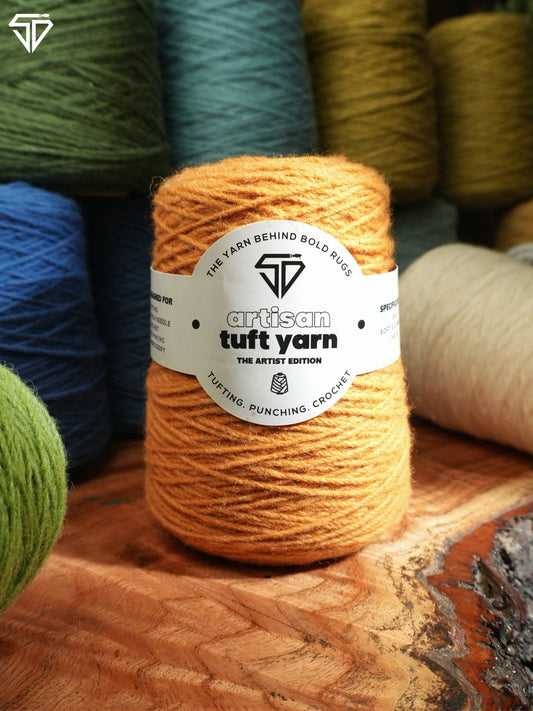 Marigold Orange – 3 Ply Yarn