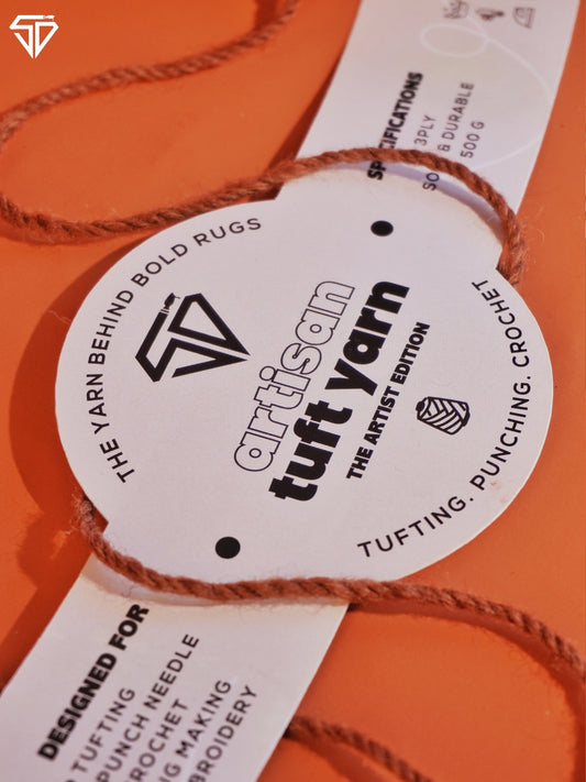 Mud Brown – 3 Ply Yarn