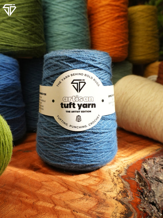 Crystal Blue – 3 Ply Yarn