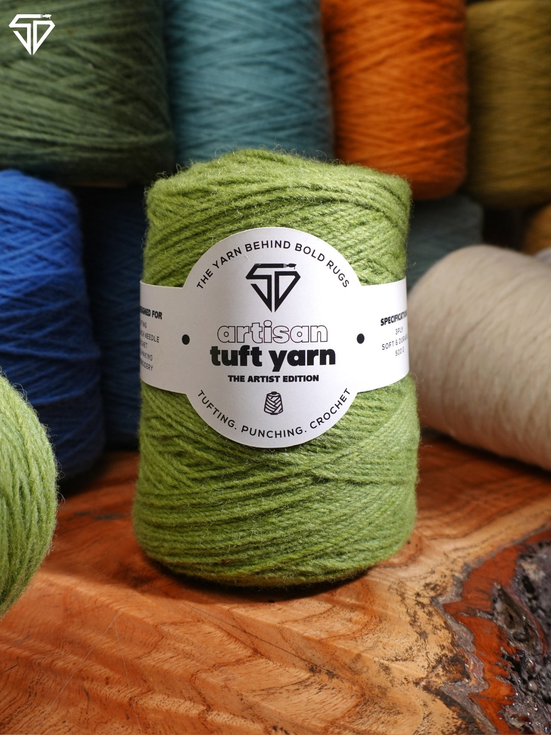 Fresh Green – 3 Ply Yarn