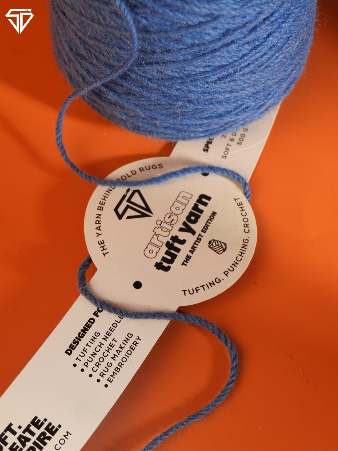 Crystal Blue – 3 Ply Yarn