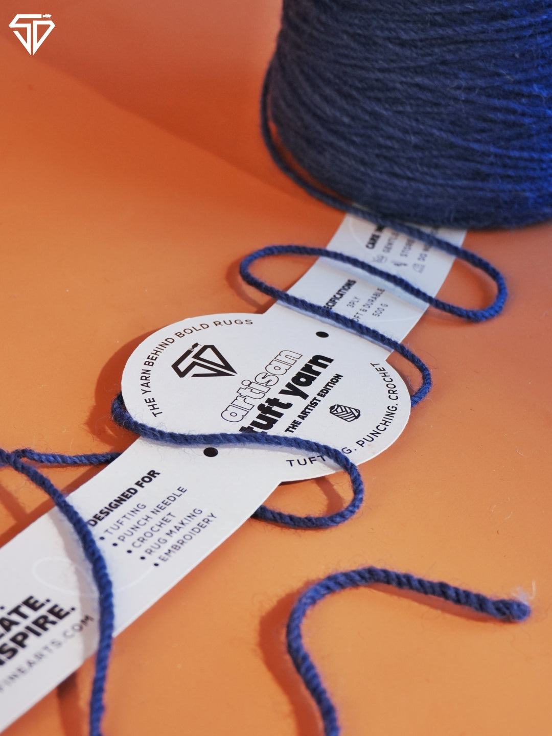 Coral Blue – 3 Ply Yarn