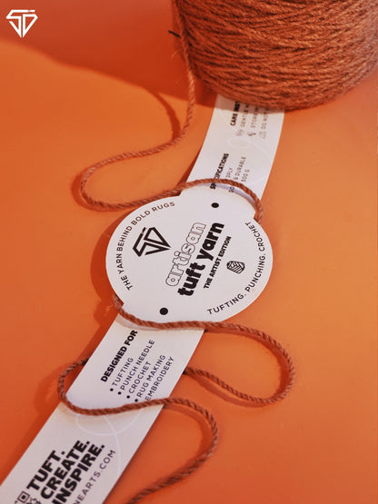 Mud Brown – 3 Ply Yarn