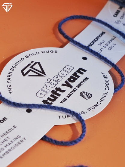 Coral Blue – 3 Ply Yarn