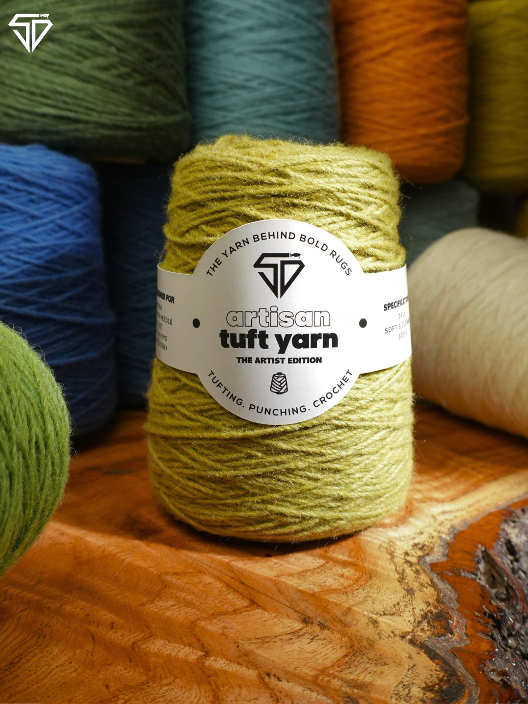 Fern Green – 3 Ply Yarn