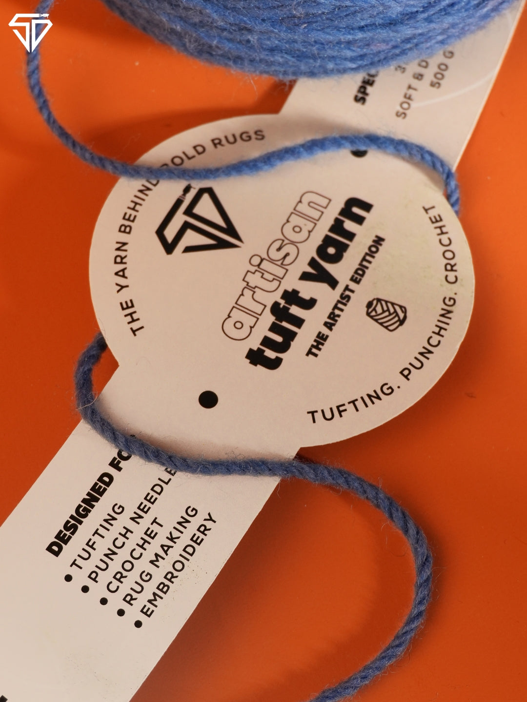 Crystal Blue – 3 Ply Yarn