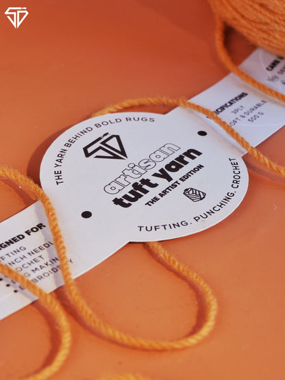 Marigold Orange – 3 Ply Yarn