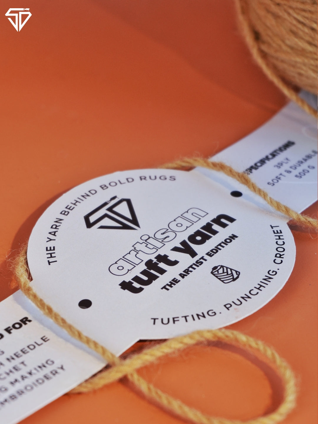 Sand Brown – 3 Ply Yarn