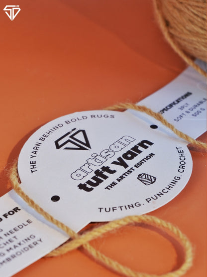 Sand Brown – 3 Ply Yarn