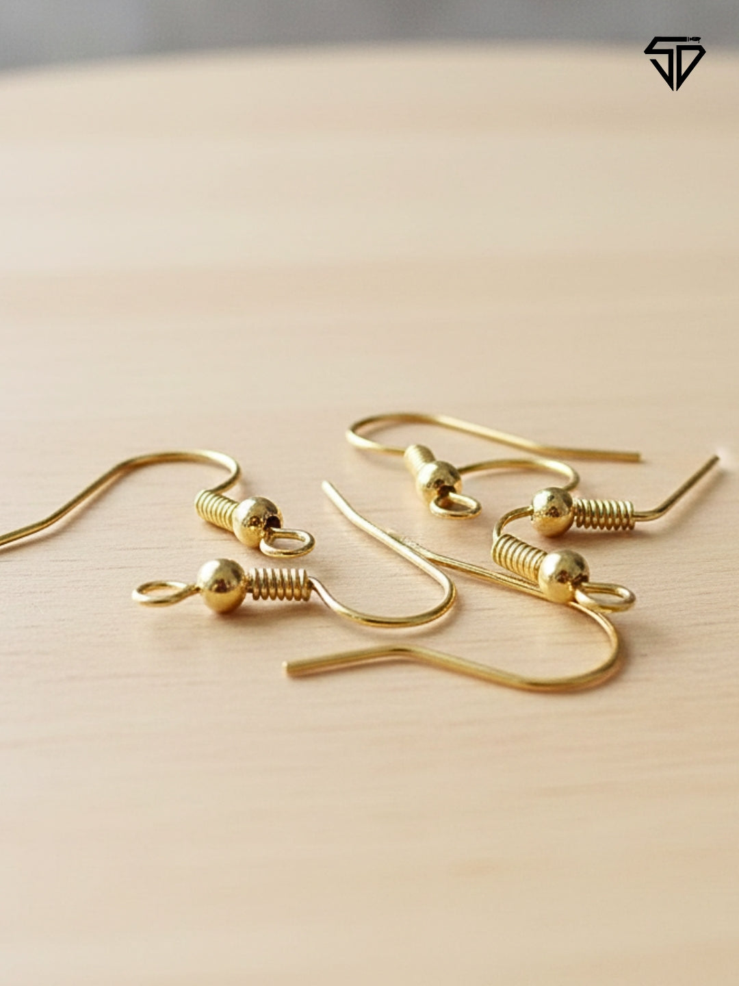 Fish-Hook Earring Attachments- 5 pair