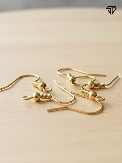 Fish-Hook Earring Attachments- 5 pair