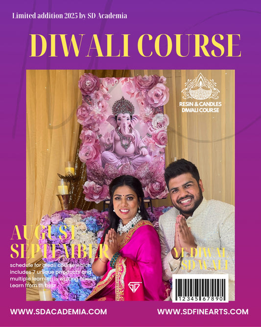 Resin & Candle Diwali Full Course 2025