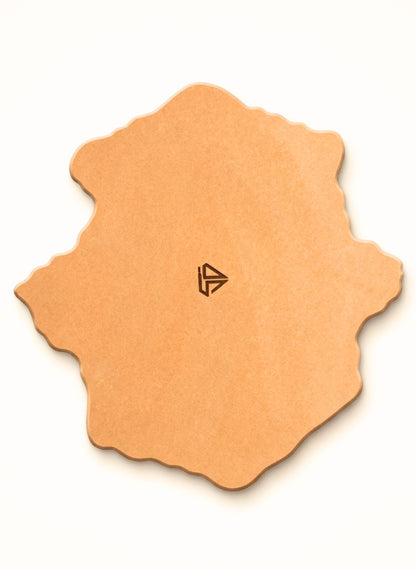 3-Piece MDF Geode Structure