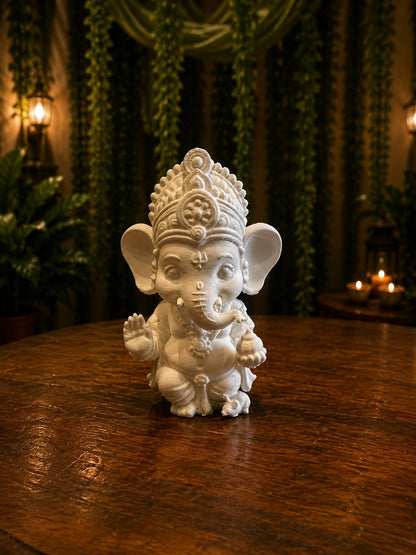 4-Inch Standing Ganesha 3D Art