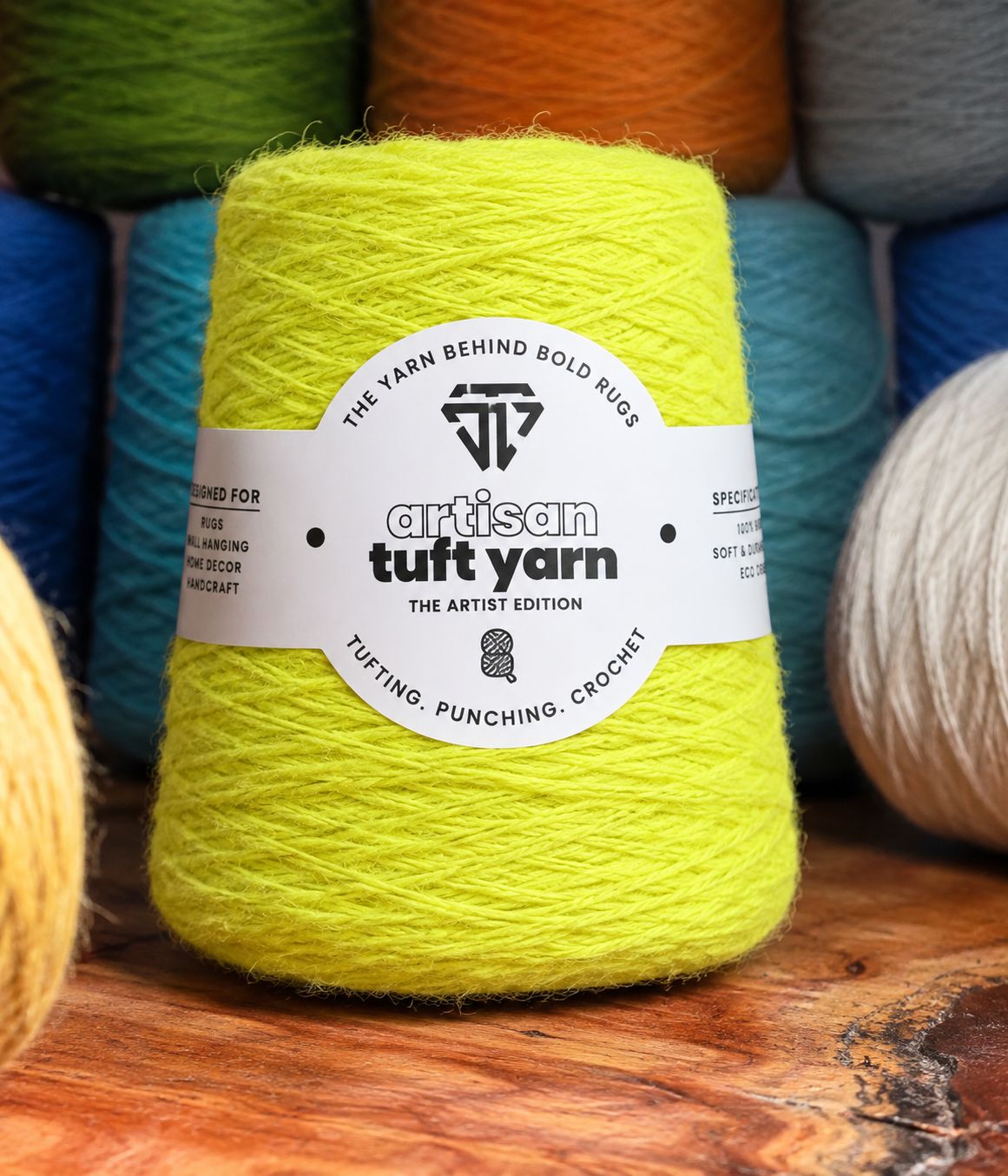 Sunflower Yellow - 4 Ply Yarn