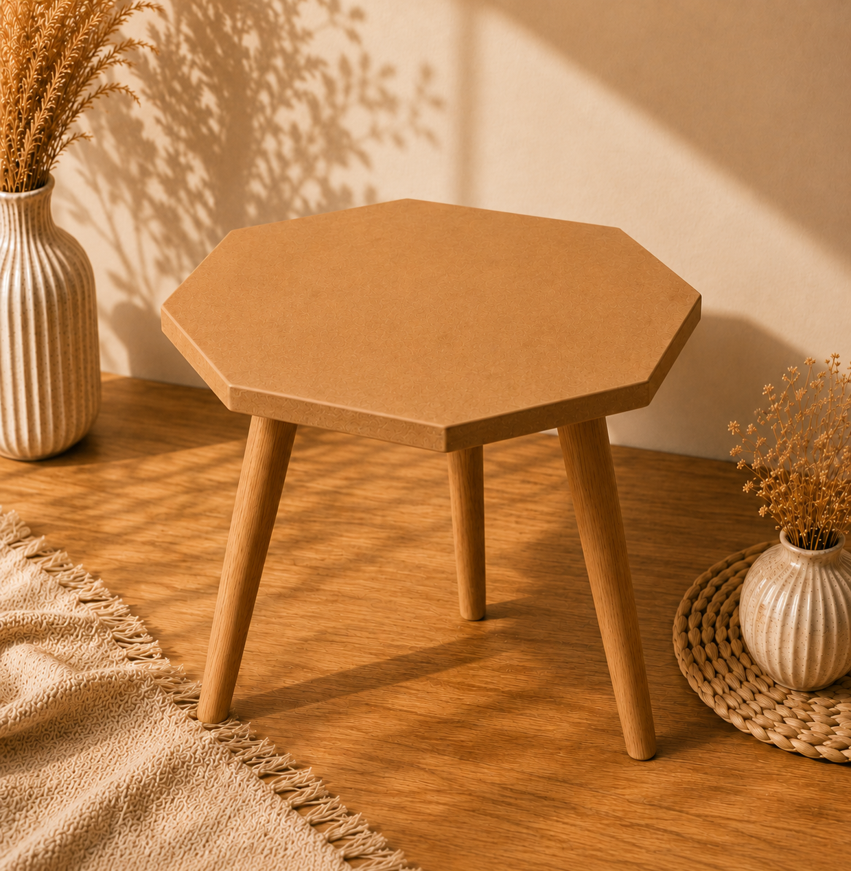 12-Sided MDF Table w/Border