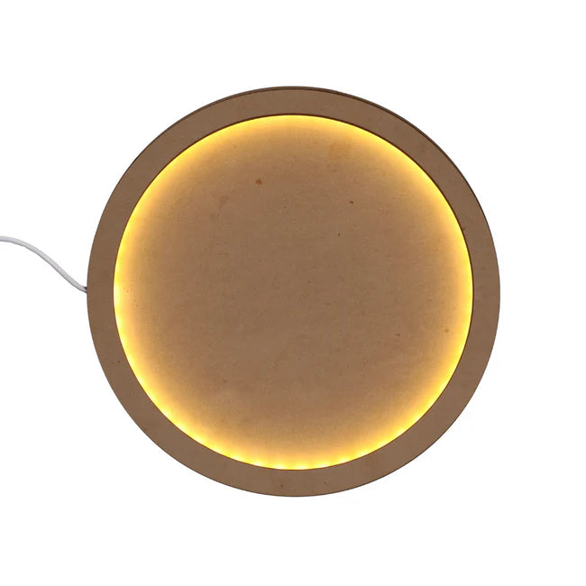 LED round mdf structure 20 inches