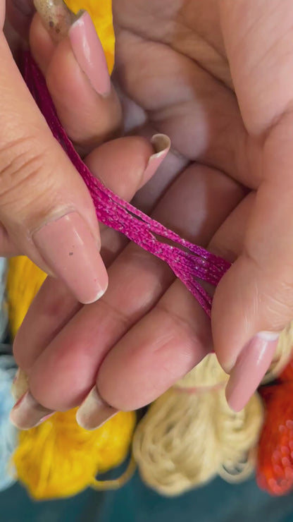 Yellow Nylon Thread - 1mm, 10 Meters