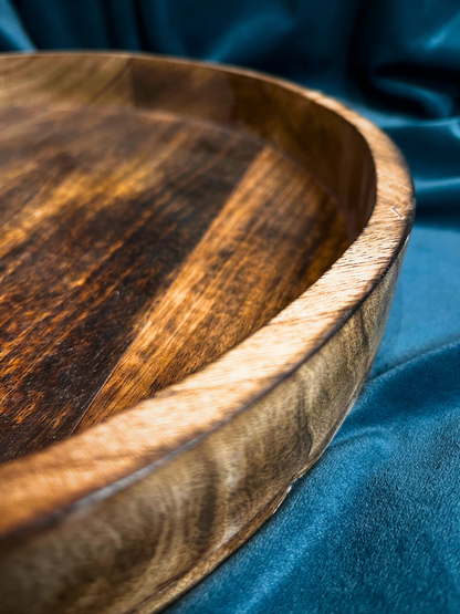 Round Wooden Structure - 16 Inches