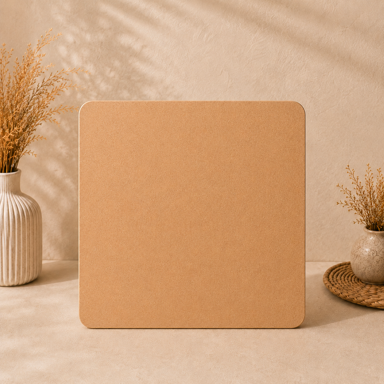 Flat Rounded Square MDF Table
