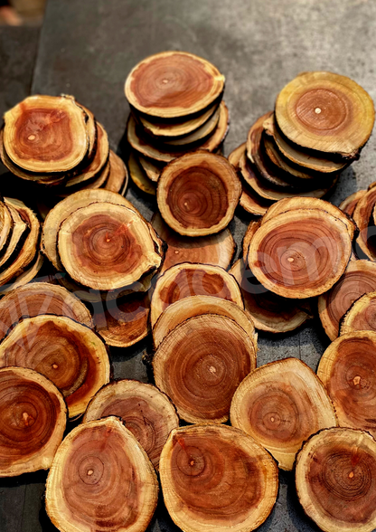 Wooden Log Coasters