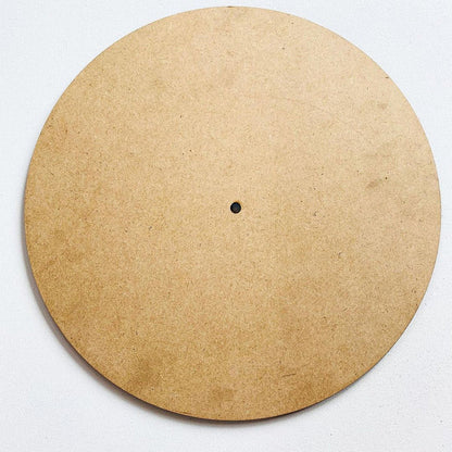 Round MDF Clock Sheet