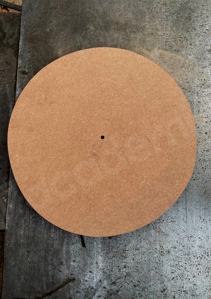 Round MDF Clock Sheet