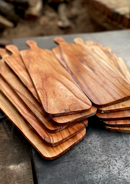 The Foot Log Wooden Platter