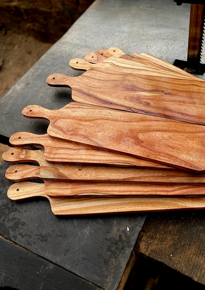 The Foot Log Wooden Platter