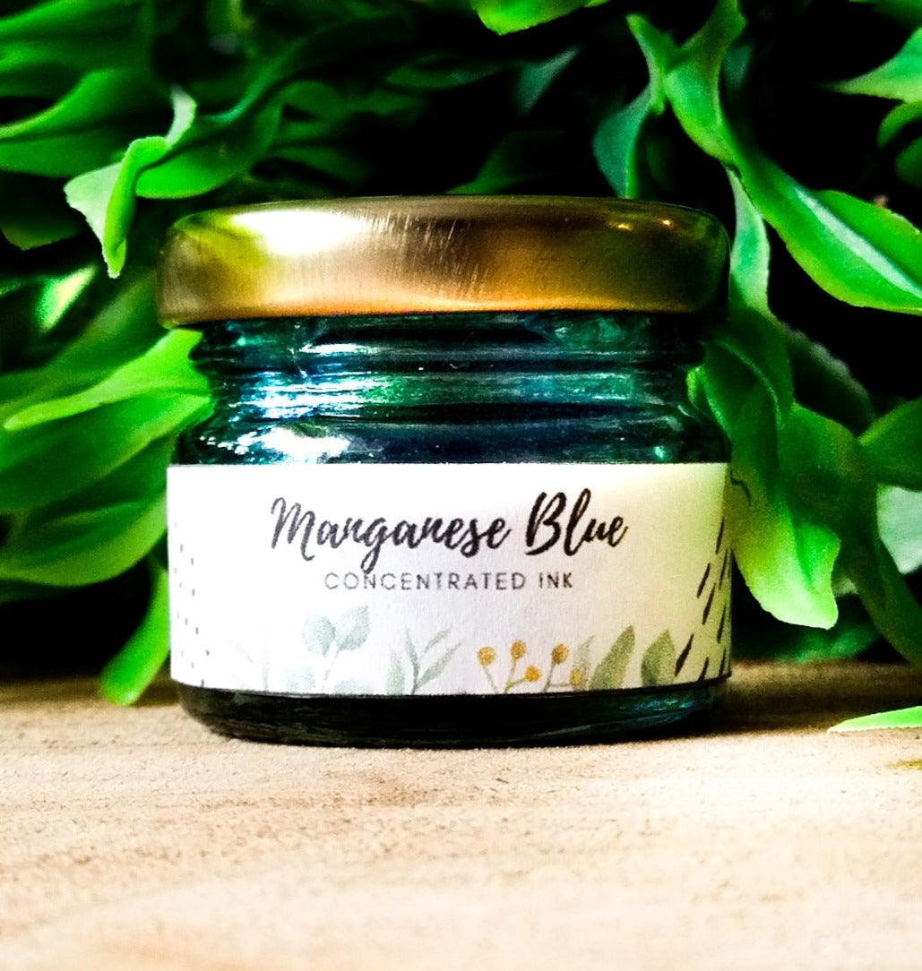 Manganese blue concentrated ink
