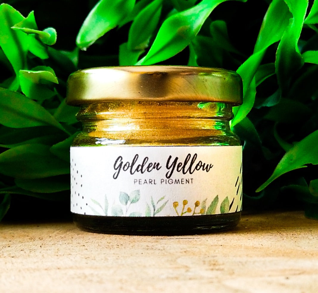 Golden Yellow Pearl Pigment