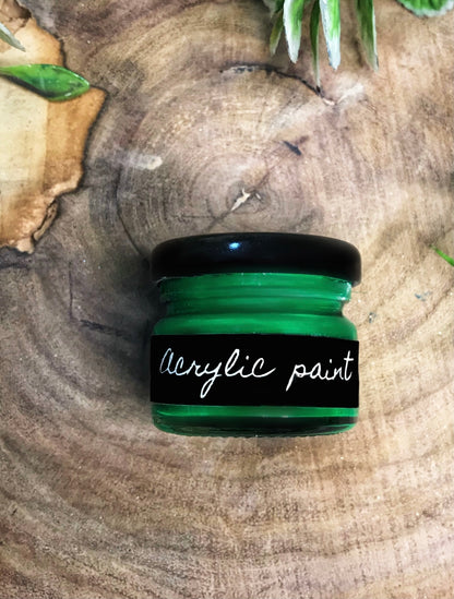 Green Acrylic Paint