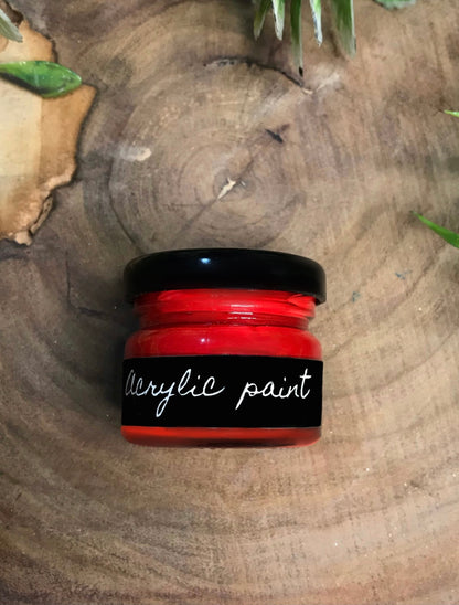 Red Acrylic Paint