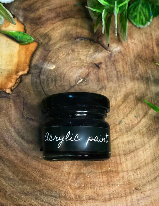 Black Acrylic Paint