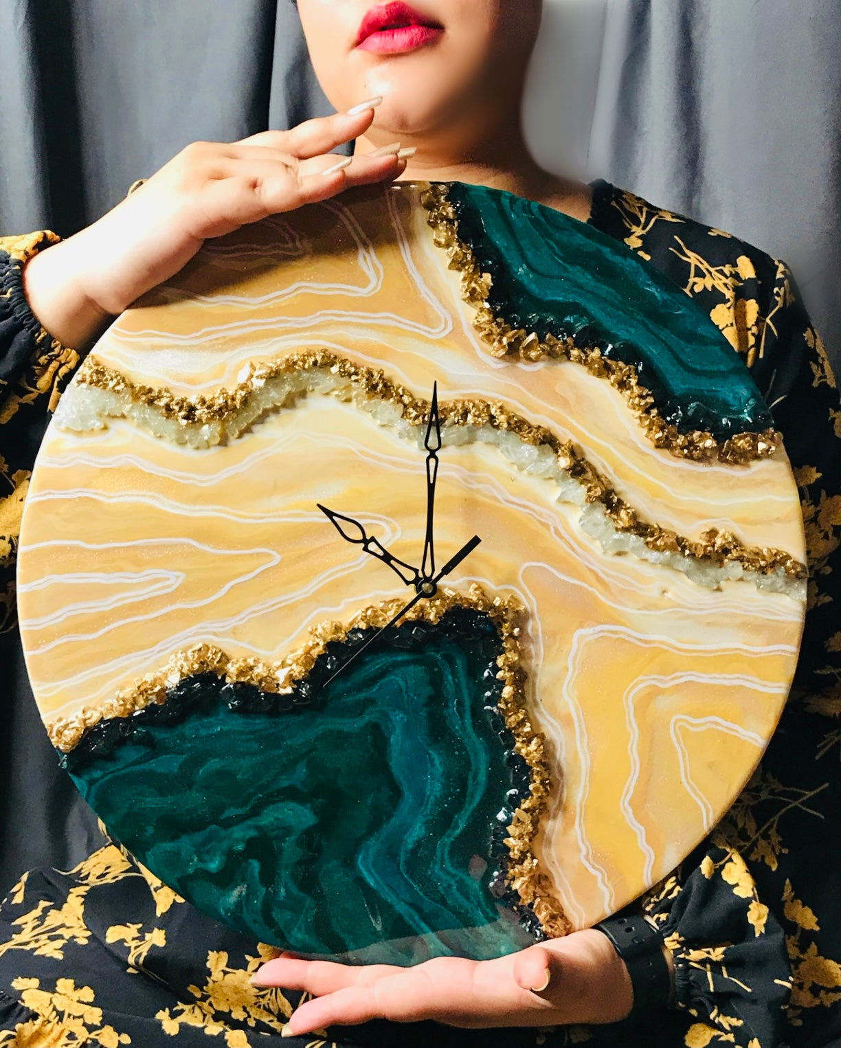 RESIN CLOCK DIY KIT 1 SD Fine Arts Resin clock diy kit 1 sd fine arts