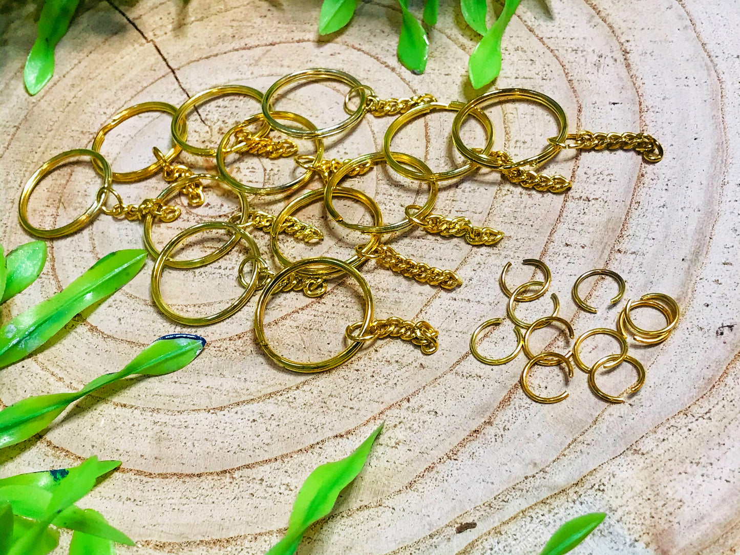 Golden Keychains- Set of 12