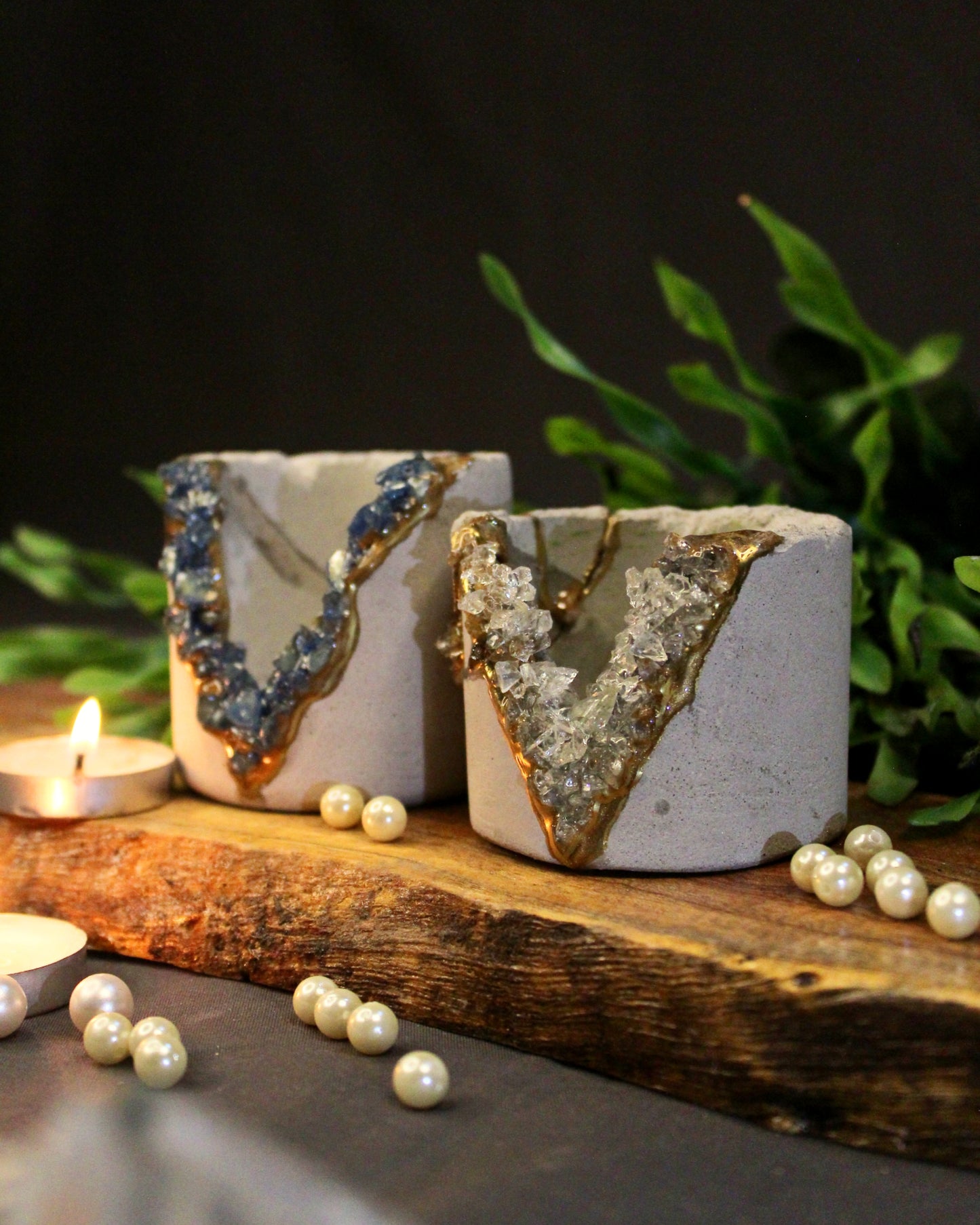 CONCRETE CANDLE HOLDER DIY KIT