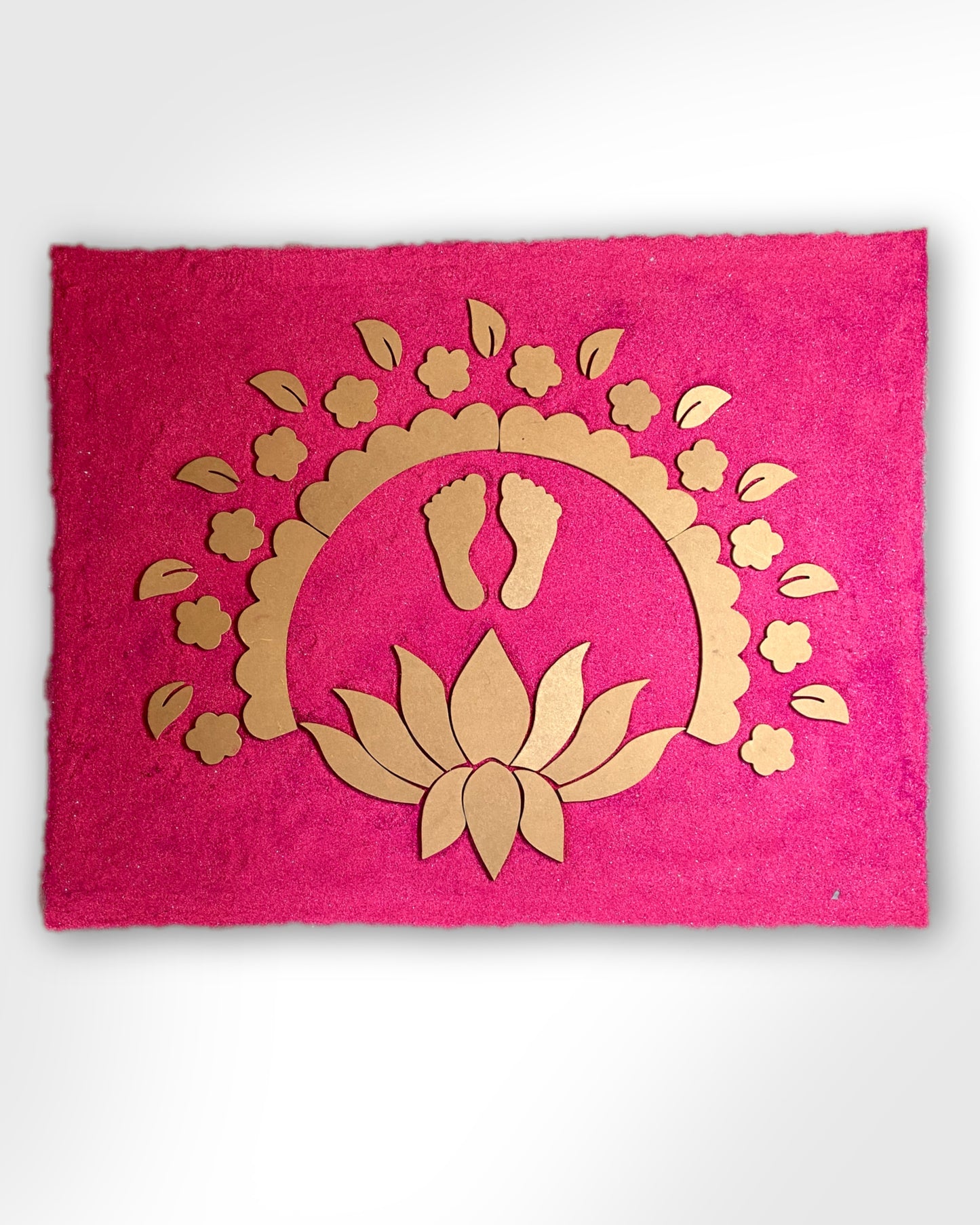 MDF LOTUS LAKSHMI RANGOLI