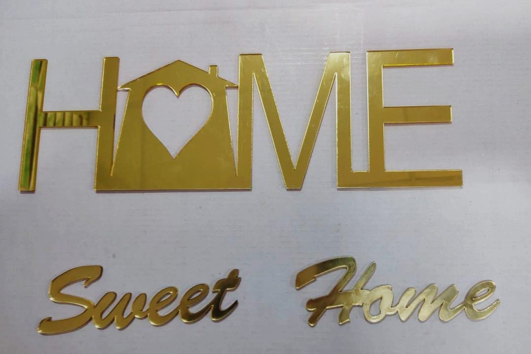 Home Sweet Home Acrylic Cut-out