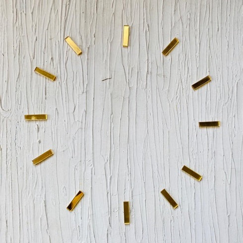Golden Acrylic Cut-Out Sticks