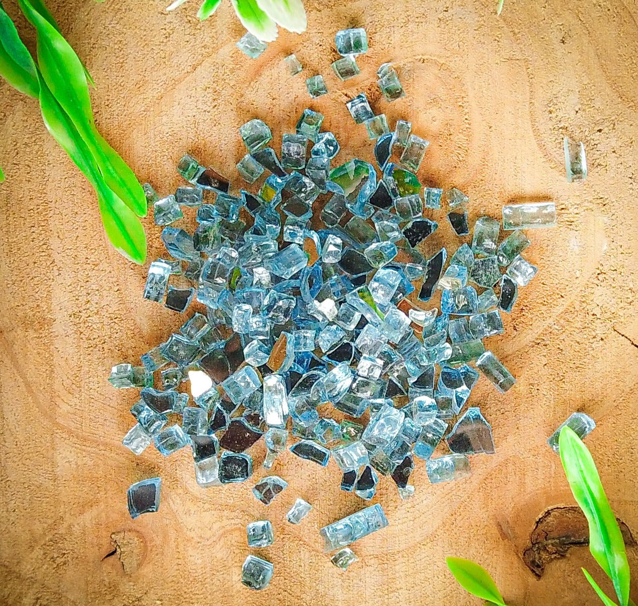 Rustic Blue Fire Crystals